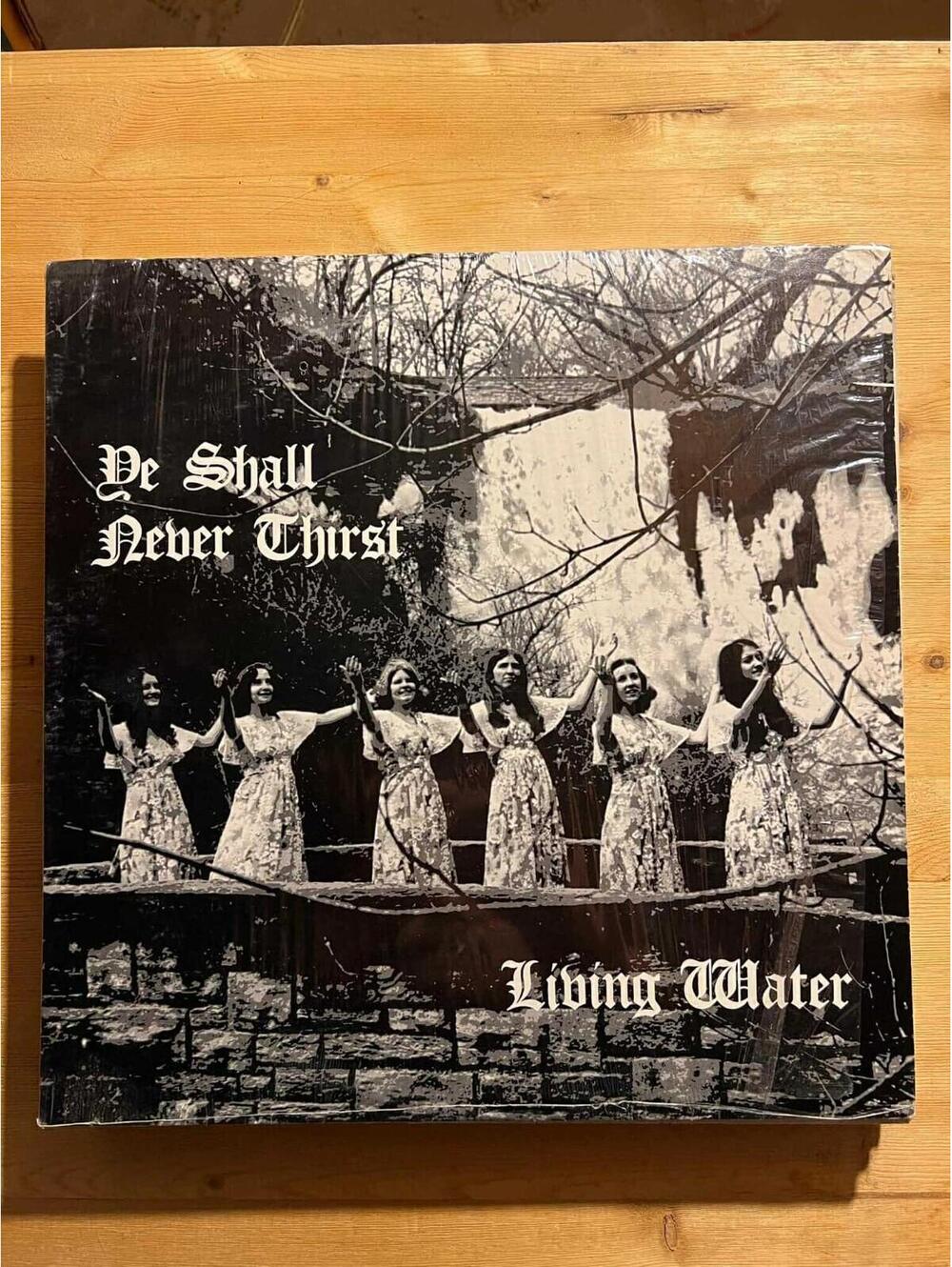 Living Water - We Shall Never Thirst Vintage 33rpm VG+ AB24